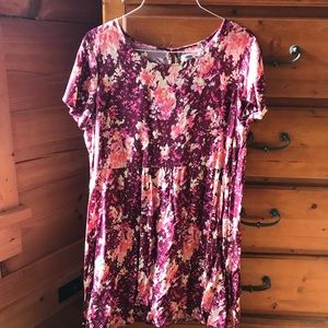 Flowy Floral Dress